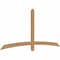 Ekena Millwork Bellingham Timber Gable Bracket, Western Red Cedar, 84"W x 38"H x 1 1/2"D x 3 1/2"F, 11/12 Pitch GBW084X38X0204BEL00SWR - alternate 4